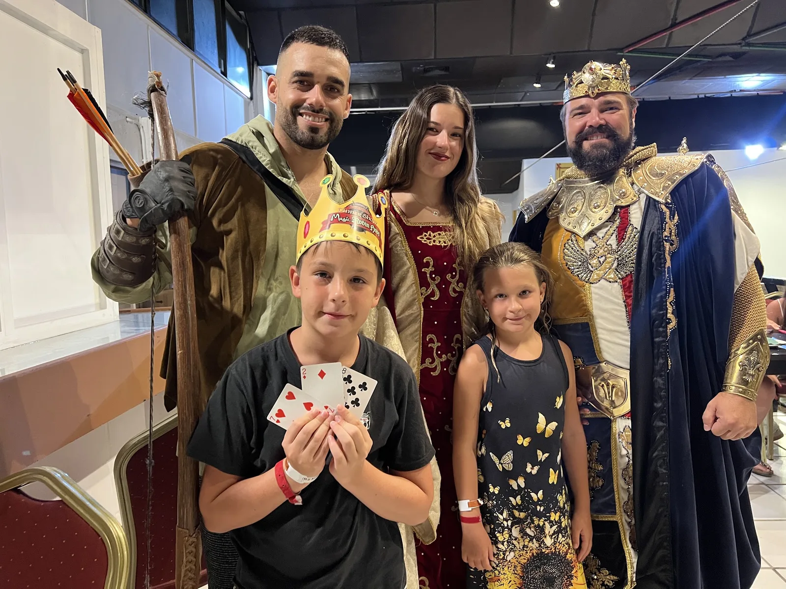 Espectáculo Desafío Medieval con caballeros y caballos en Magic Robin Hood