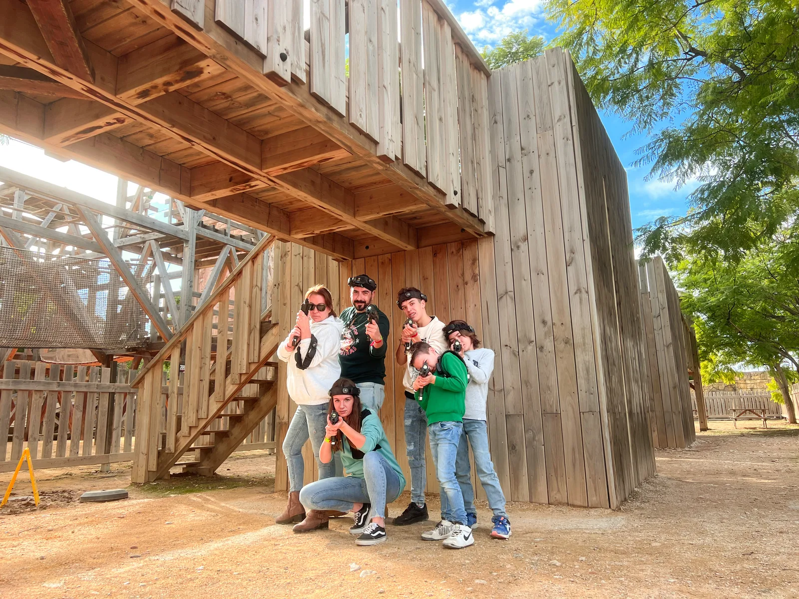 Zona de laser tag de Magic Robin Hood abierta en diciembre
