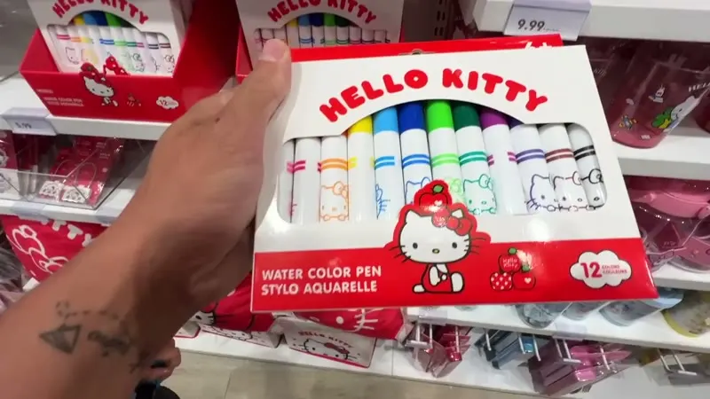 Rotuladores Hello Kitty 12 colores Water Color Pen