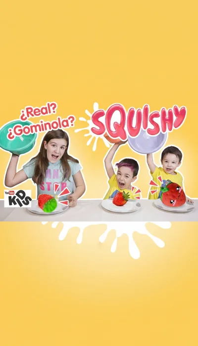 SQUISHY vs Real Food vs GOMINOLA